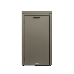 Kliko-ombouw met vaste deksel Taupe 120 liter