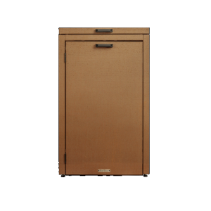 Kliko-ombouw met klep Cortenstaal 240 liter