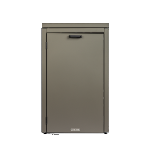 Kliko-ombouw met vaste deksel Taupe 240 liter