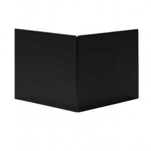 Uitwendige hoek Kantopsluiting Single & Single flex 27.7cm Grafiet zwart