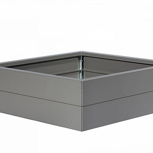 Plantenbak Modulair Taupe 240x240x28cm