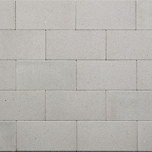 Tuintegel 15x30x5cm Grijs mini facet