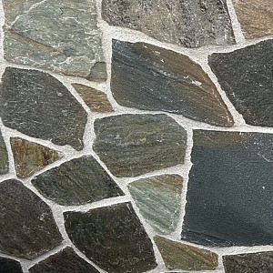 Kwartsiet Flagstones Olive
