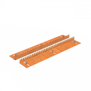 Tuinpaal Rail | 1015x145x60mm Corten (CPWR.1000)