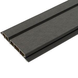 WEO®120-60 Gevelbekleding | brandklasse D | 33 x 236 mm | Dark Grey | 390cm