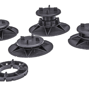 Tegeldrager Zwart 35-50mm hoogte / per 25 stuks
