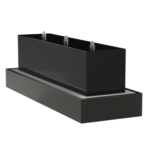 Waterblok 3000x700x700mm Aluminium 4mm (AWB4)