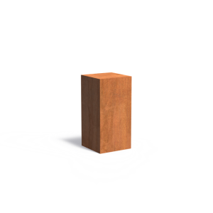 Sokkel 500x500x1000mm Corten 2mm (CK2)