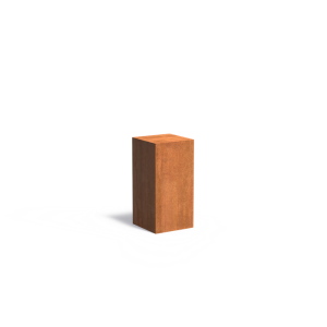 Sokkel 400x400x800mm Corten 2mm (CK7)