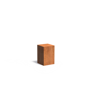 Sokkel 400x400x600mm Corten 2mm (CK8)