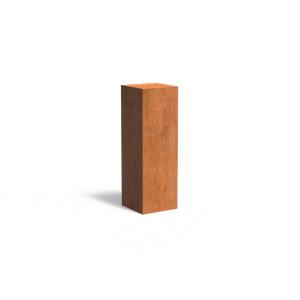 Sokkel 400x400x1200mm Corten 2mm (CK5)