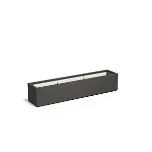 CARREZ met bodem 2000x400x400mm Polyester (PB25)