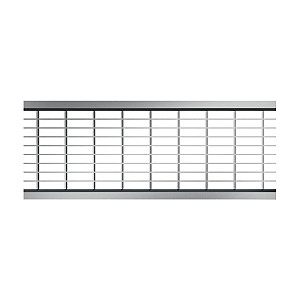ACO Highline Maasrooster verzinkt staal L=500mm 30/10
