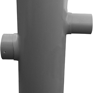 Hydroblob Zandvangput met loofscheider ZVP-PD 615h Ø20cm,in-enuitlaatØ100mm