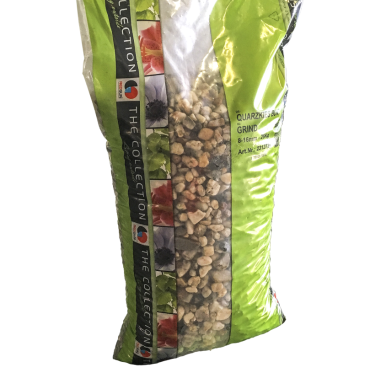 2312724 quartz kies zakgoed grind split 25kg groot