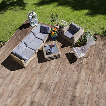 GeoCeramica® 30x120x4cm Timber Noce