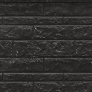 Beton onderplaat dubbelzijdig rotsmotief 36x3,5x184cm antraciet gecoat