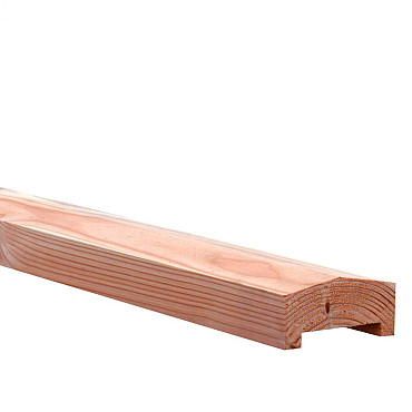 Douglas geschaafde afdekkap met sponning (6,1x1cm) 42x85x180cm groen geïmpregneerd