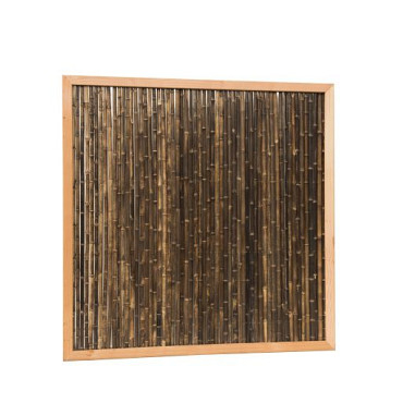 Bamboescherm in frame 186x186cm