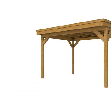 Douglasvision DHZ Buitenverblijf 400x300cm groen geïmpregneerd