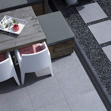 GeoCeramica® 60x120x4cm Impasto Grigio