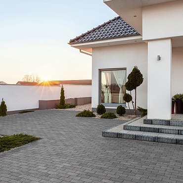 Dorpspad Retro 10x30x6cm Antraciet