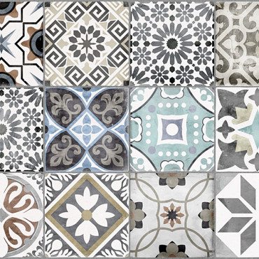 Keramische tegel Studio Stamp 50x100x2cm