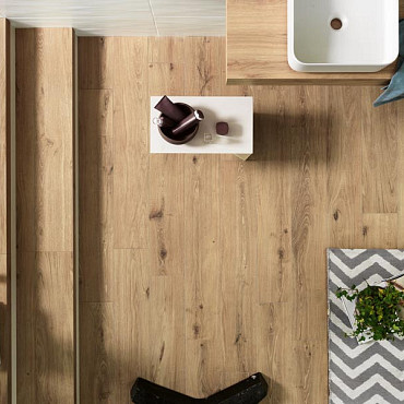 GeoCeramica® 30x120x4cm Schots Eiken