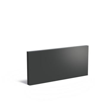 Muur 3000x150x1350mm Aluminium (AW2.1)