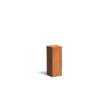 Sokkel 300x300x800mm Corten 2mm (CK11)