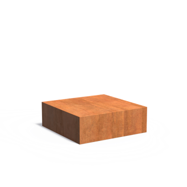 Sokkel 1200x1200x400mm Corten 2mm (CK20)