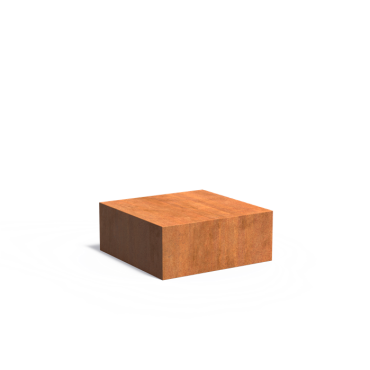 Sokkel 1000x1000x400mm Corten 2mm (CK21)