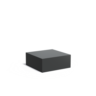 Sokkel 1000x1000x400mm Aluminium 3mm (AS21)