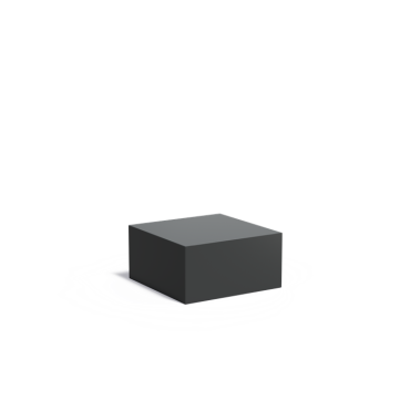 Sokkel 800x800x400mm Aluminium 3mm (AS22)