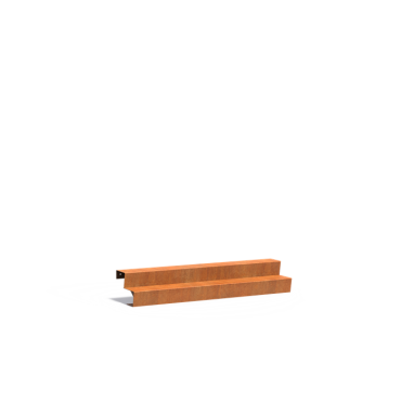 Trap 2000x480x340mm Corten 3mm (CST2.4)