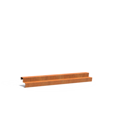Trap 3000x480x340mm Corten 3mm (CST2.6)