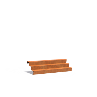 Trap 2000x720x510mm Corten 3mm (CST3.4)