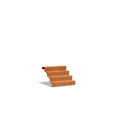 Trap 1000x960x680mm Corten 3mm (CST4.1)