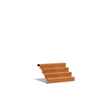 Trap 1250x960x680mm Corten 3mm (CST4.2)