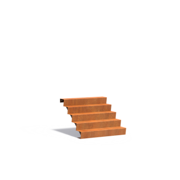 Trap 1250x1200x850mm Corten 3mm (CST5.2)