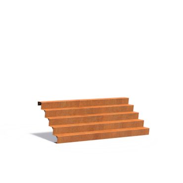 Trap 2500x1200x850mm Corten 3mm (CST5.5)