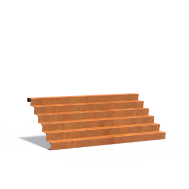 Trap 3000x1440x1020mm Corten 3mm (CST6.6)
