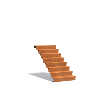 Trap 1000x1920x1360mm Corten 3mm (CST8.1)