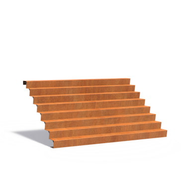 Trap 3000x1920x1360mm Corten 3mm (CST8.6)