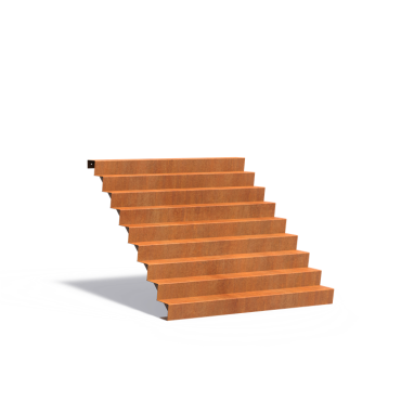 Trap 2000x2160x1530mm Corten 3mm (CST9.4)