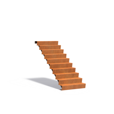 Trap 1000x2400x1700mm Corten 3mm (CST10.1)