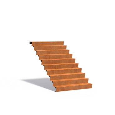 Trap 1500x2400x1700mm Corten 3mm (CST10.3)