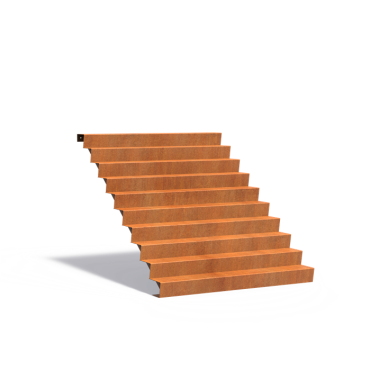 Trap 2000x2400x1700mm Corten 3mm (CST10.4)