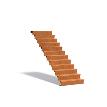 Trap 1000x1920x2040mm Corten 3mm (CST12.1)