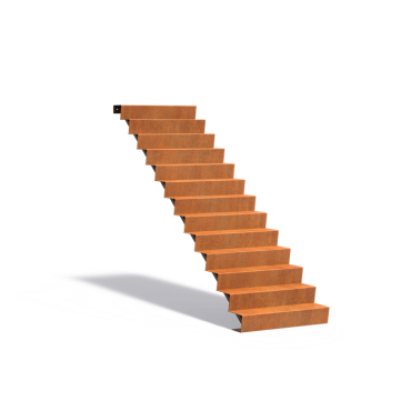 Trap 1000x2160x2210mm Corten 3mm (CST13.1)